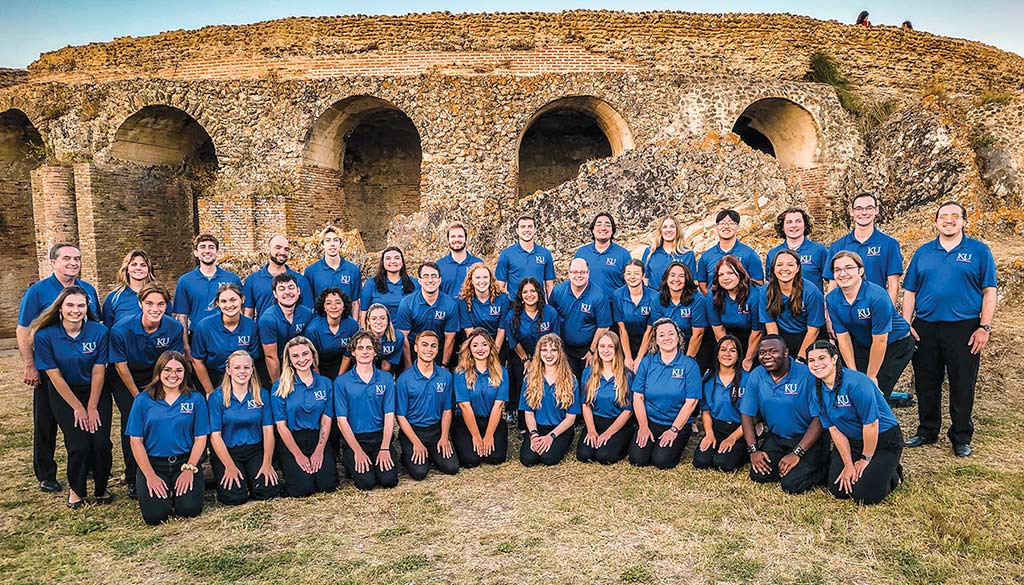 KU choir Greece 2023