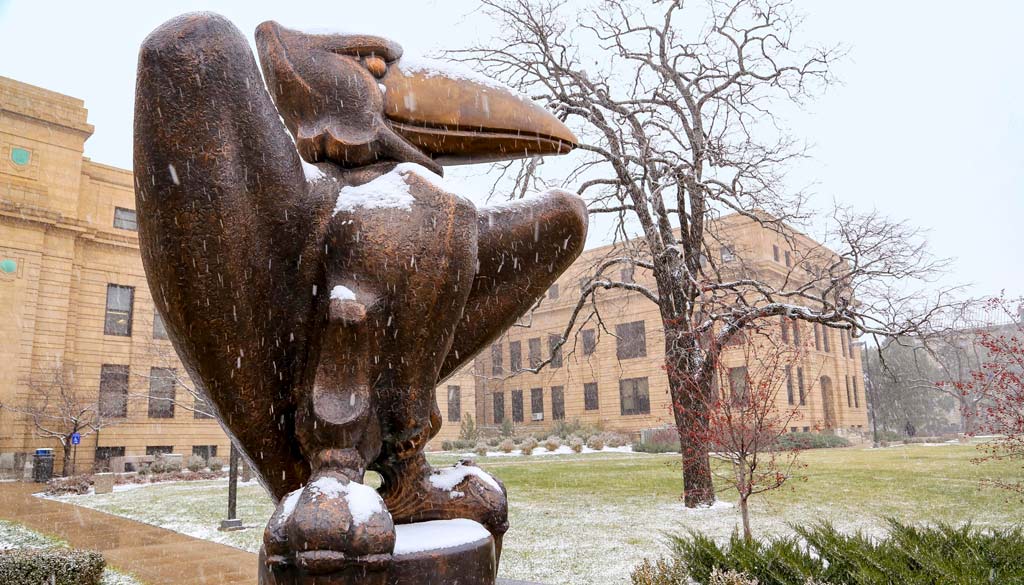 KU Jayhawk Strong Hall